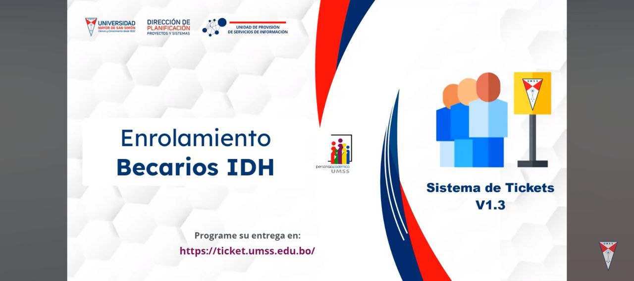 Tutorial Enrolamiento de Becarios IDH